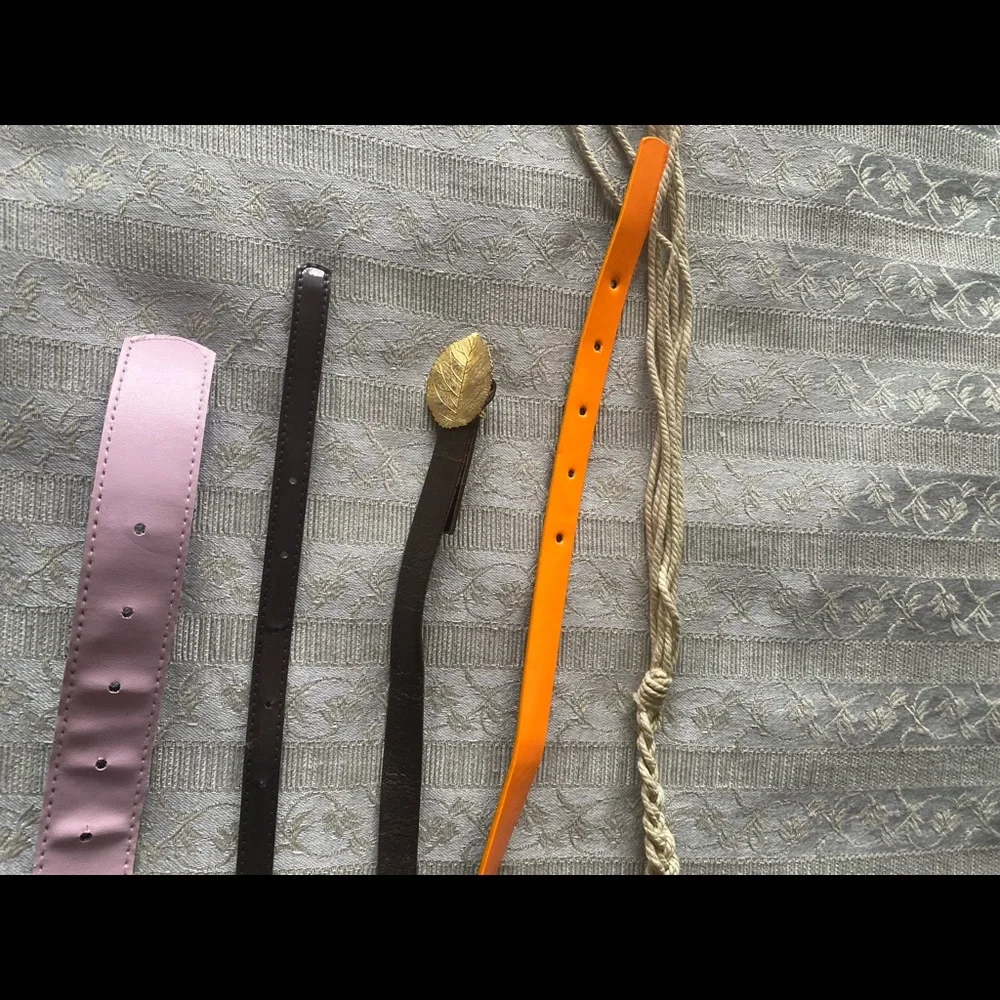 Bundle of girls belts
